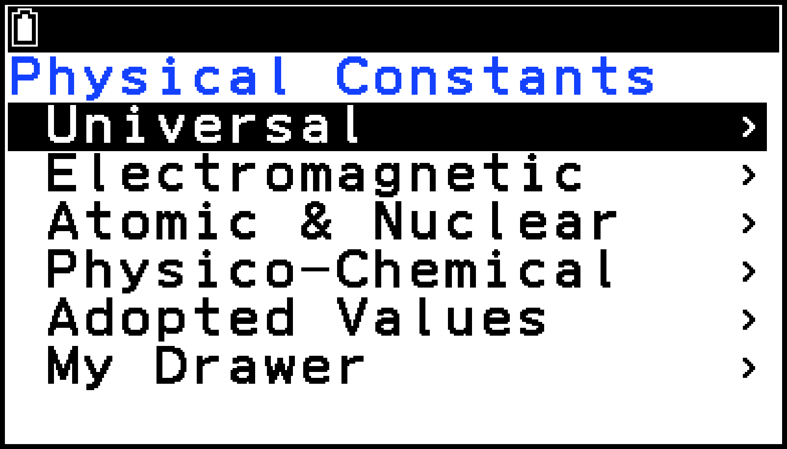 CY875_V2_Database Displaying Physical Constant_1